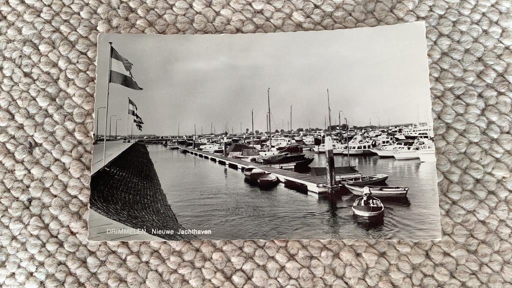 Ansichtkaart Drimmelen Nieuwe Jachthaven 1982. 941, Ophalen of Verzenden, 1980 tot heden, Gelopen, Noord-Brabant