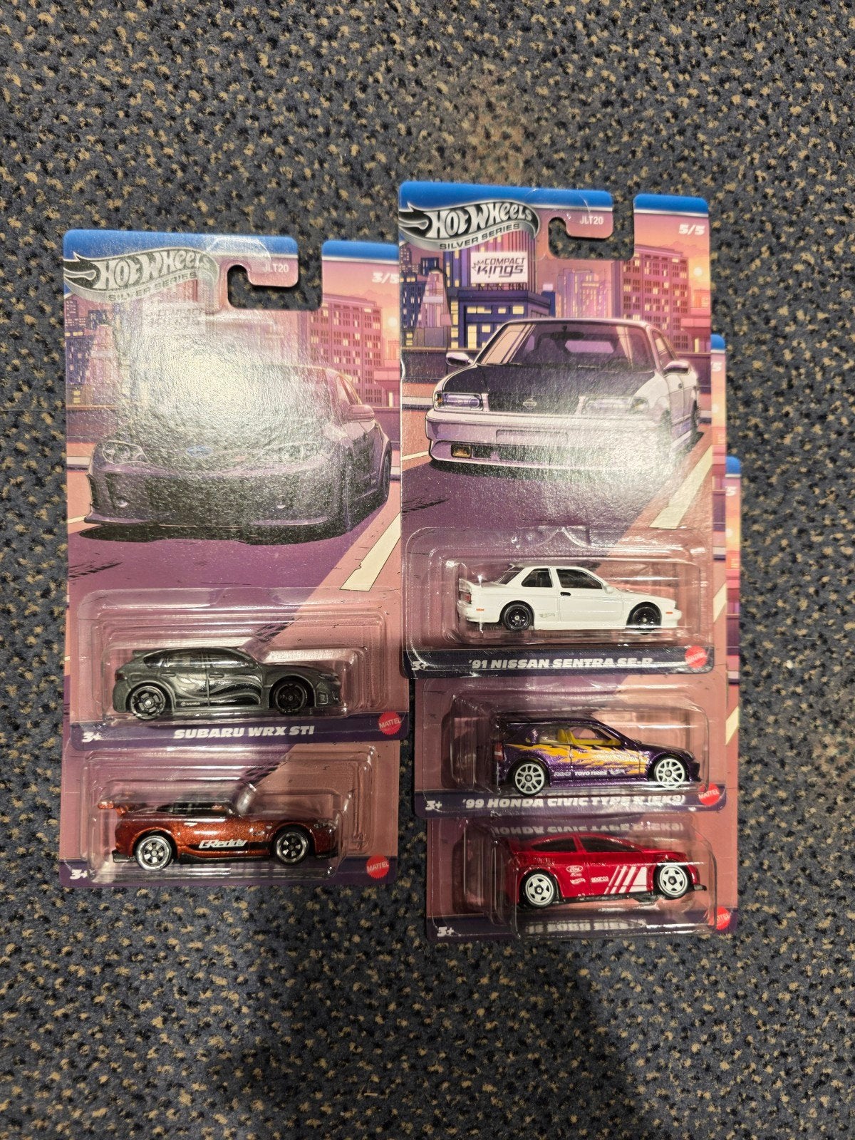 Hot Wheels Silver Series Compact Kings Set (hele set), Nieuw, Ophalen of Verzenden, Service.nl@mattel.com, Mattel