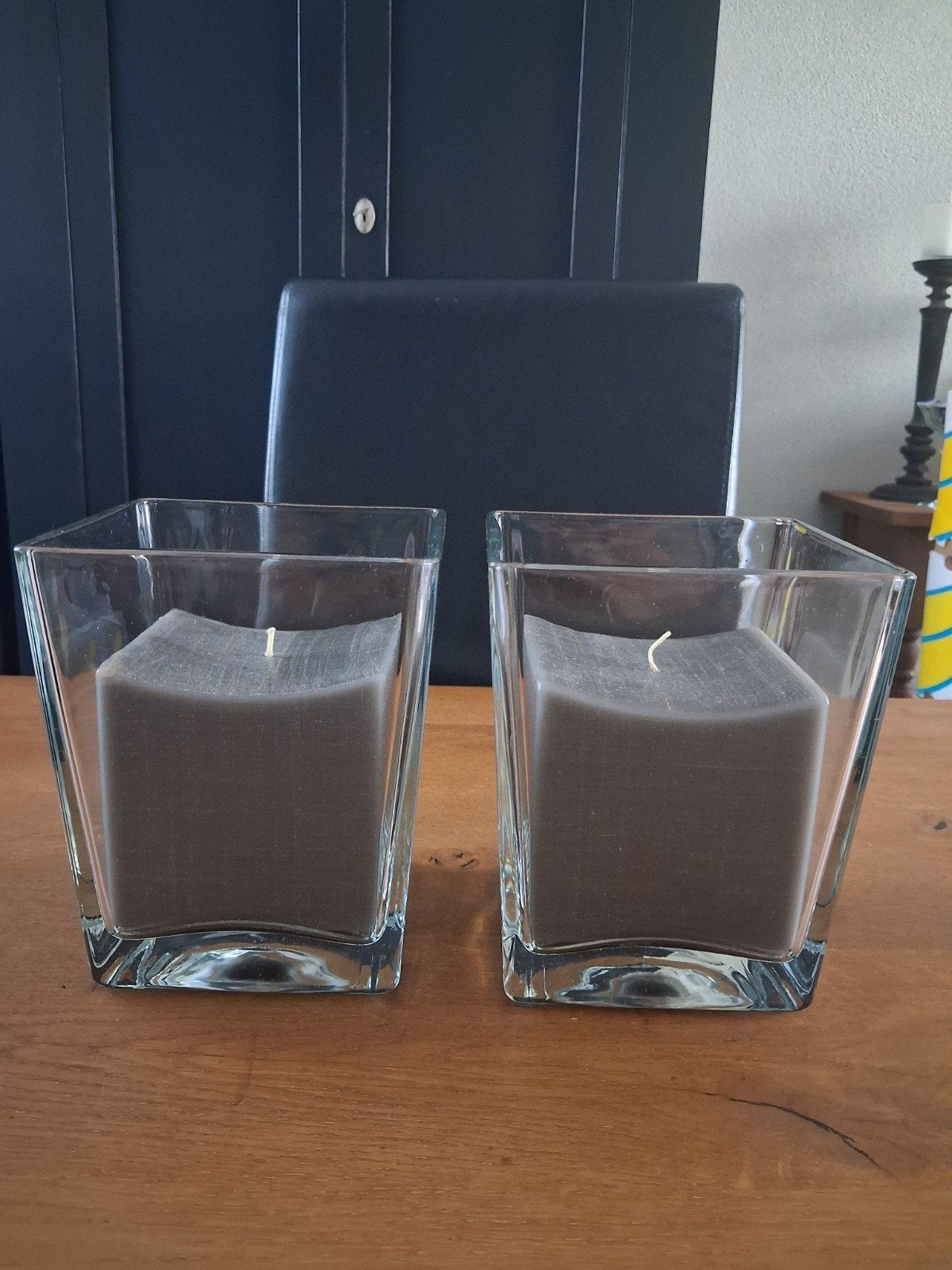 IKEA POMP kaarsenhouder/vaas  & IKEA FENOMEN kaarsen, Ophalen of Verzenden, Glas, Kaars, IKEA
