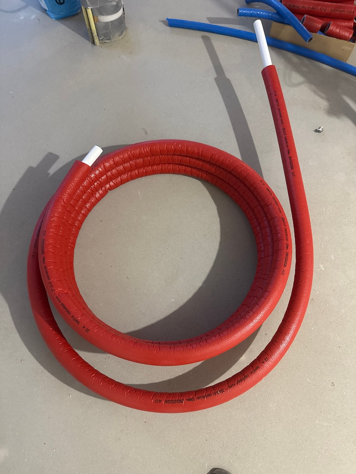 BONFIX Geïsoleerde Buizen 32x3,0 - 12 meter met 10mm isolati, Ophalen, Overige materialen, 6 meter of meer, Nieuw