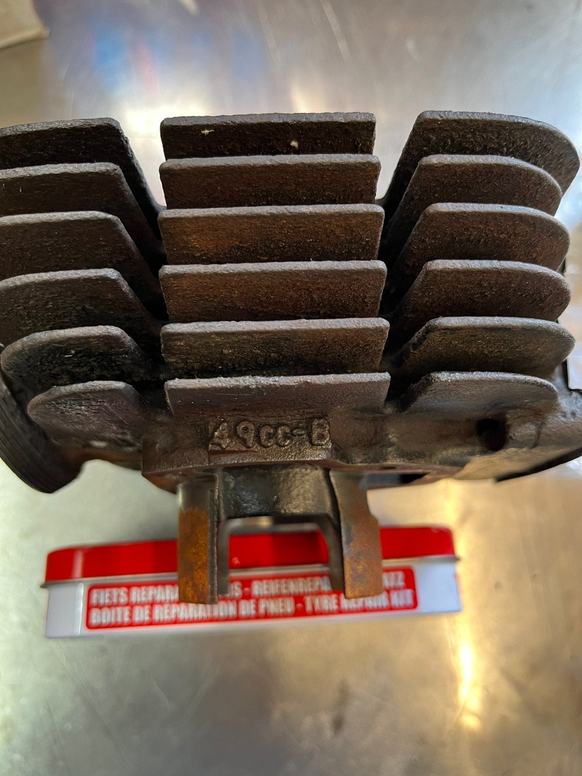 Tekoop Yamaha Enduro dt 50 m cilinder, Fietsen en Brommers, Brommeronderdelen | Oldtimers, Ophalen of Verzenden, Gebruikt, Cilinder