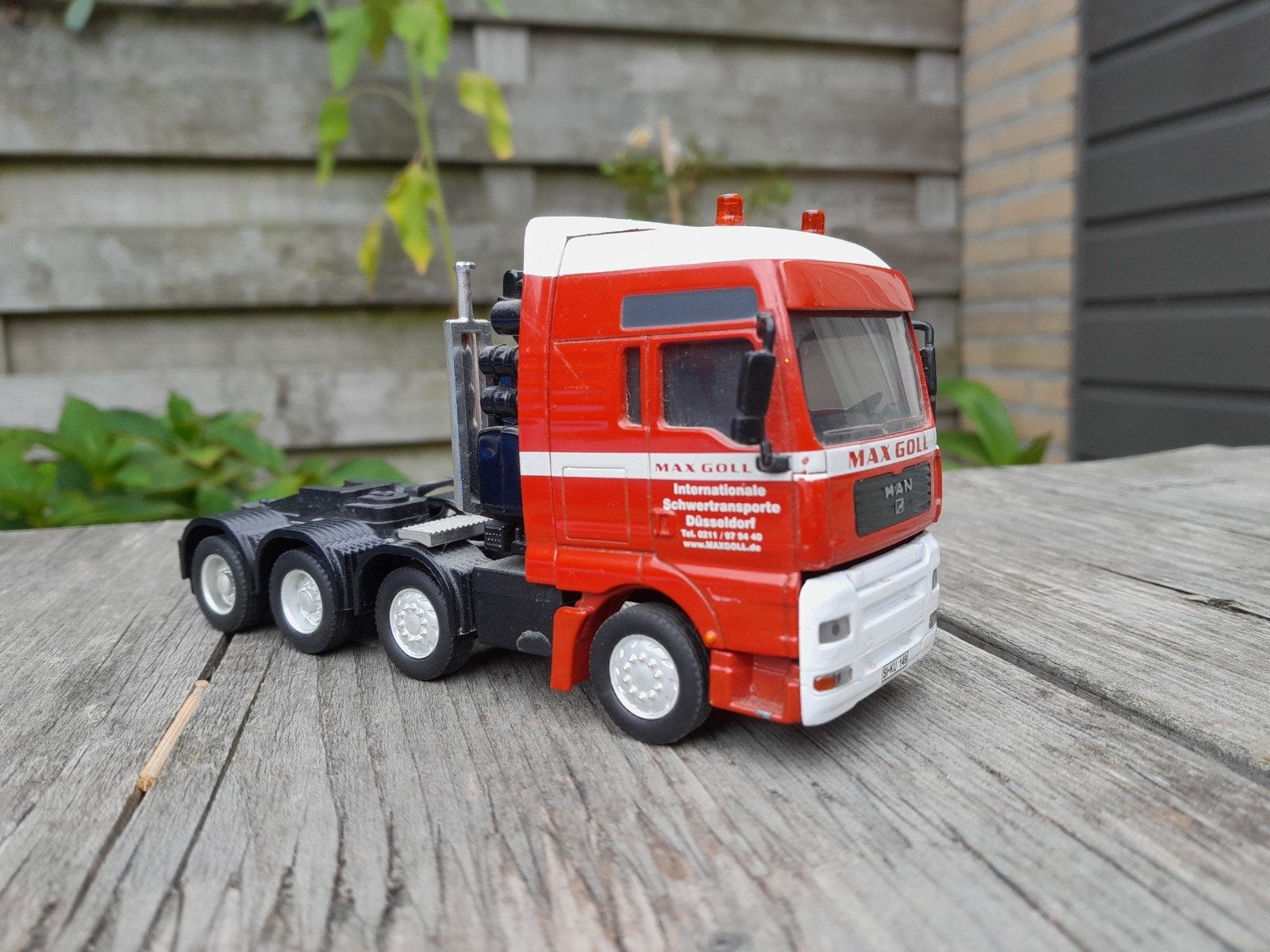 MAN zwaartransporttrekker siku 1:50, Ophalen of Verzenden, Bus of Vrachtwagen, SIKU