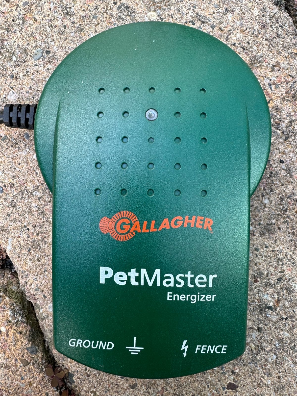 Gallagher Petmaster schrikdraad, Ophalen