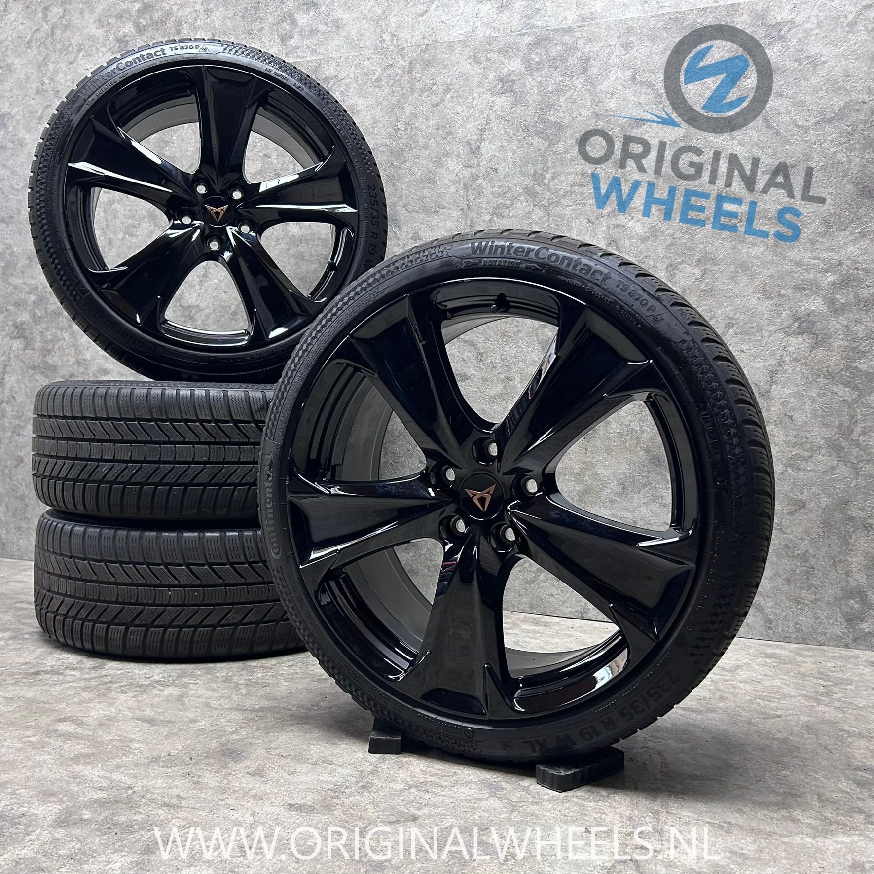 19 inch originele velgen + winterbanden Cupra Leon, 19 inch, Gebruikt, -, -