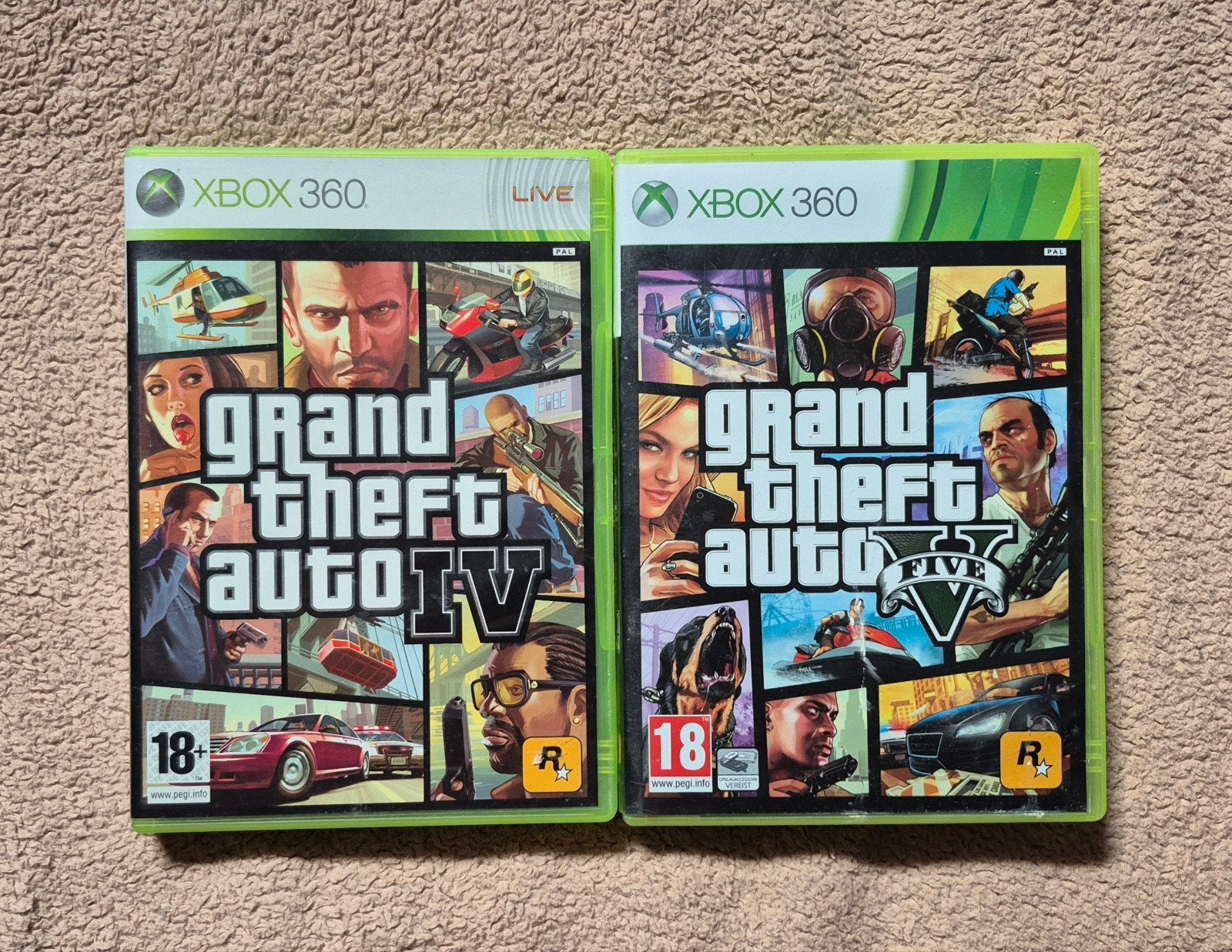 Grand Theft Auto IV & V, Avontuur en Actie, Online, Vanaf 18 jaar, 1 speler