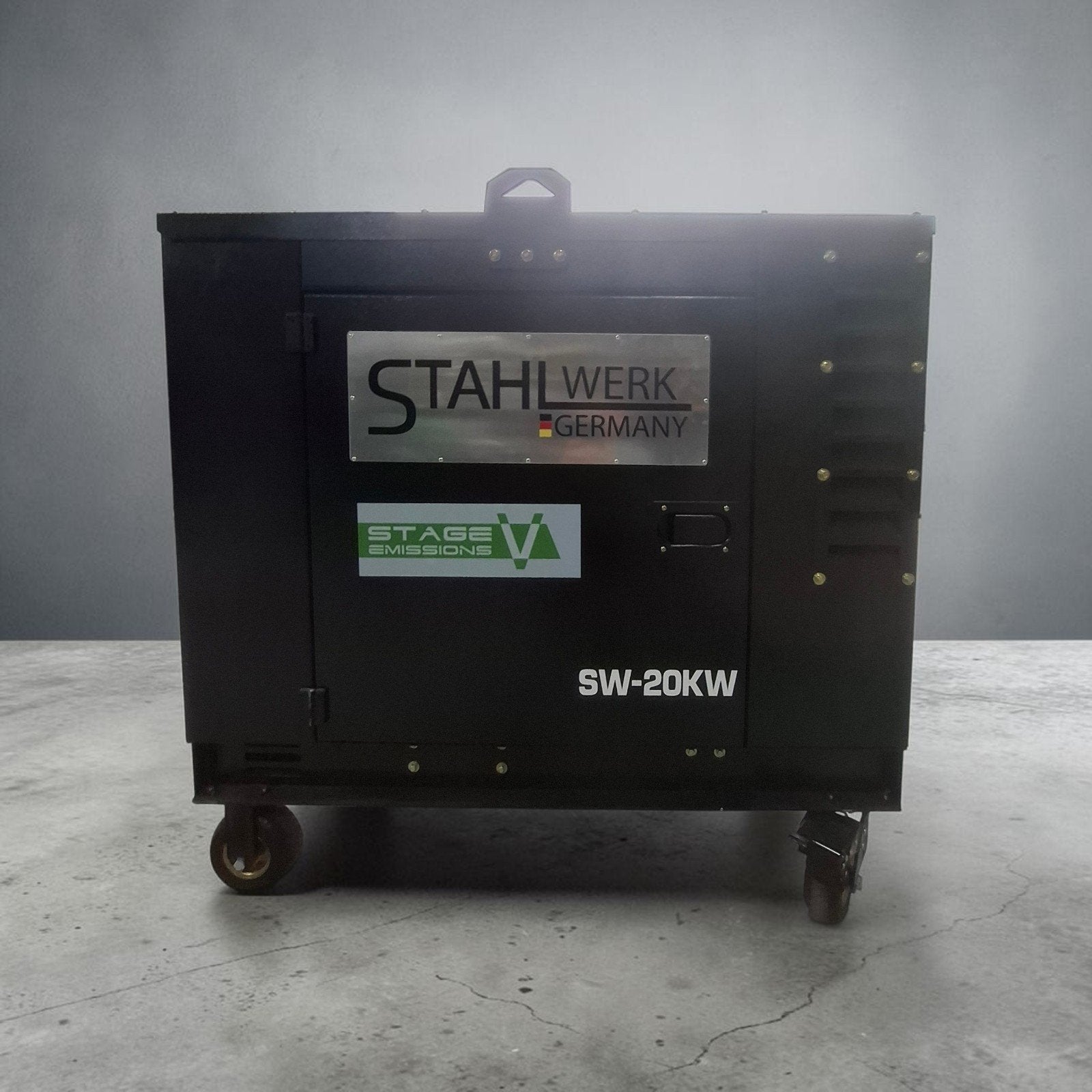 Nieuwe Stahlwerk Germany SW-20KW Diesel Generator, Ophalen