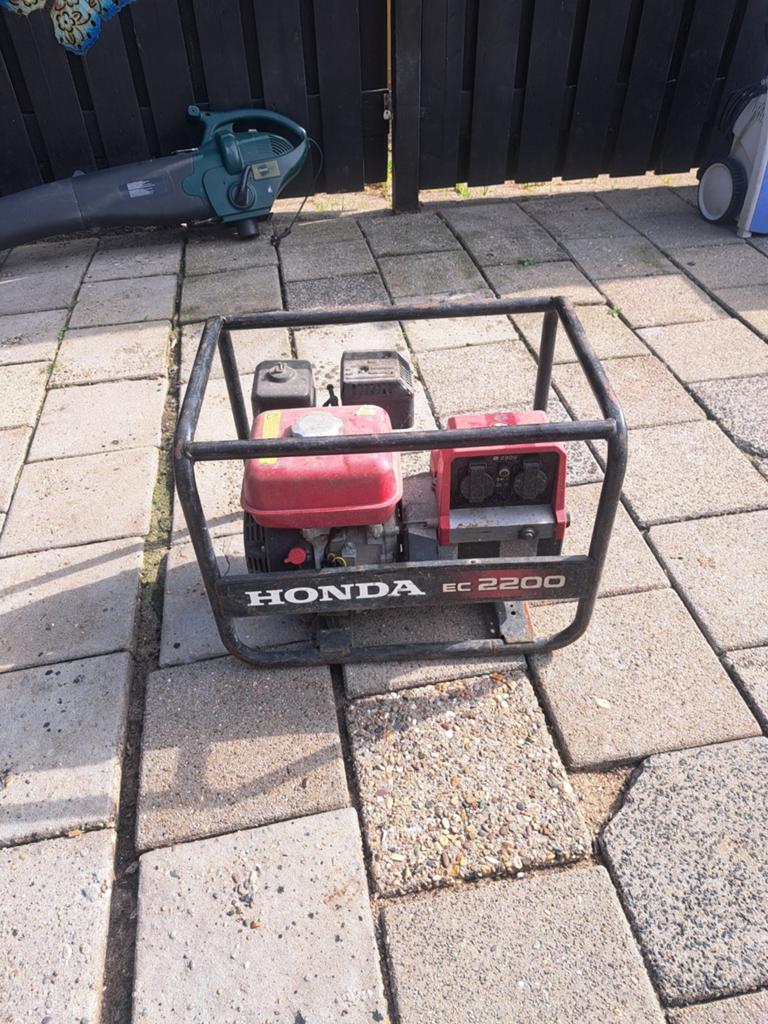 Honda EC2200 Benzine Generator - 2200W, GX160 Motor, Ophalen, Gebruikt