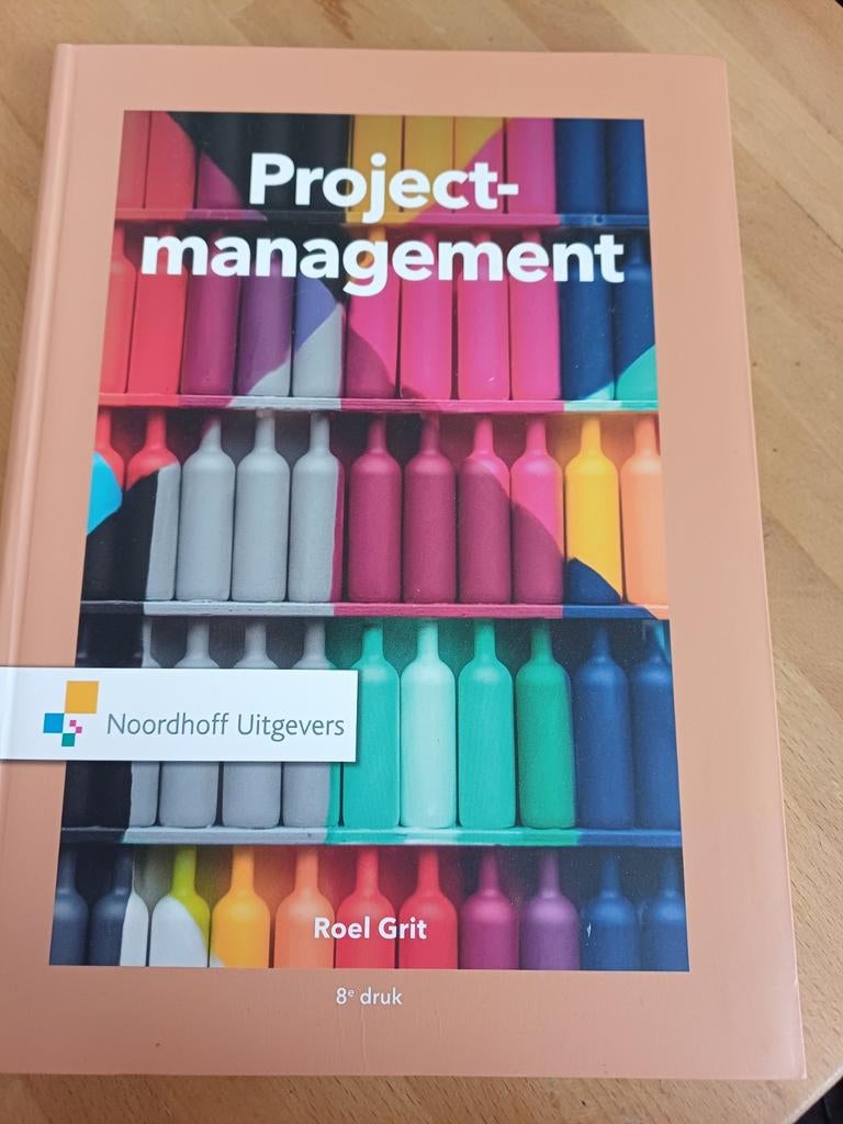 Projectmanagement - Roel Grit (8e druk), Gamma, Nieuw, Roel Grit, HBO