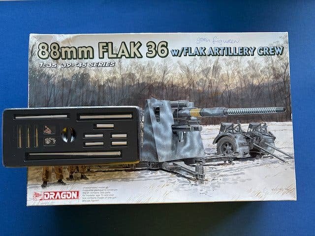 DML 6260 88mm FLAK 1/35  - Lezen !, Overige merken, Tank, Verzenden, 1:32 tot 1:50