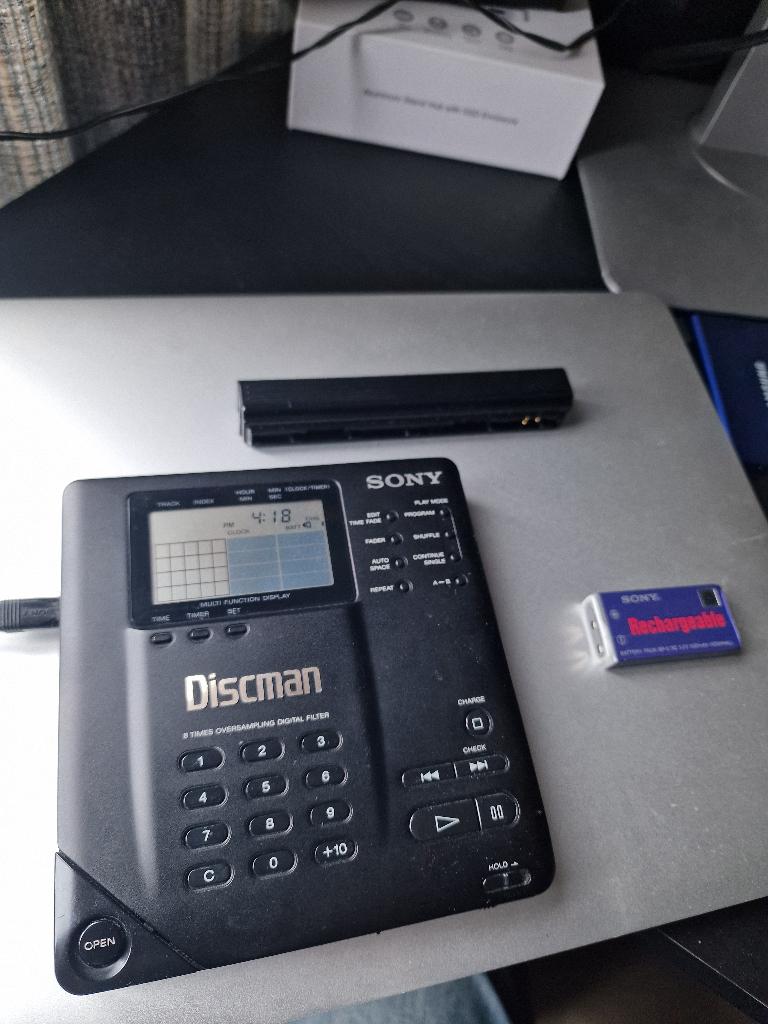 Sony Discman D-35  (D-350), Ophalen, Discman