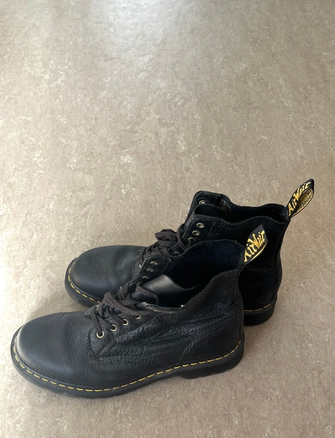 Dr. Martens Boots Zwart Maat 45, Zwart, Boots, Ophalen of Verzenden, Zo goed als nieuw