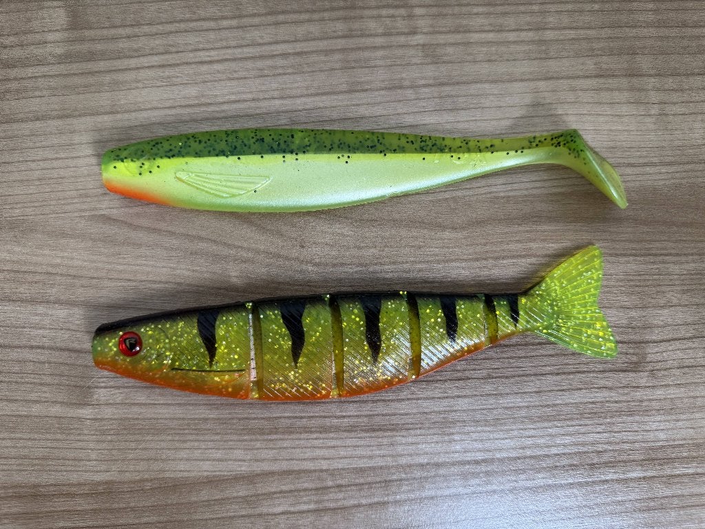 Fox Rage shads 18 cm Zander Pro en Pro Shad Jointed – nieuw, Overige typen, Nieuw, Ophalen of Verzenden, E