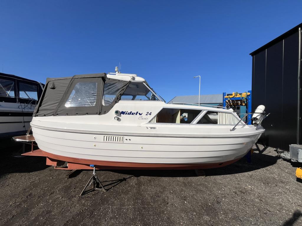 Nidelv 24 Classic Noorse Spitsgatter (bj 1999), Watersport en Boten, Gebruikt, Dobbe 15, Nidelv, Diesel