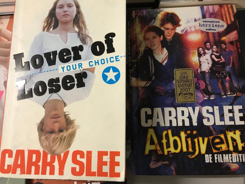 T.K. 21 Boeken en 6 DVD' s van Carry Slee zie actuele lijst, Ophalen of Verzenden, Gelezen, Carry Slee, Fictie