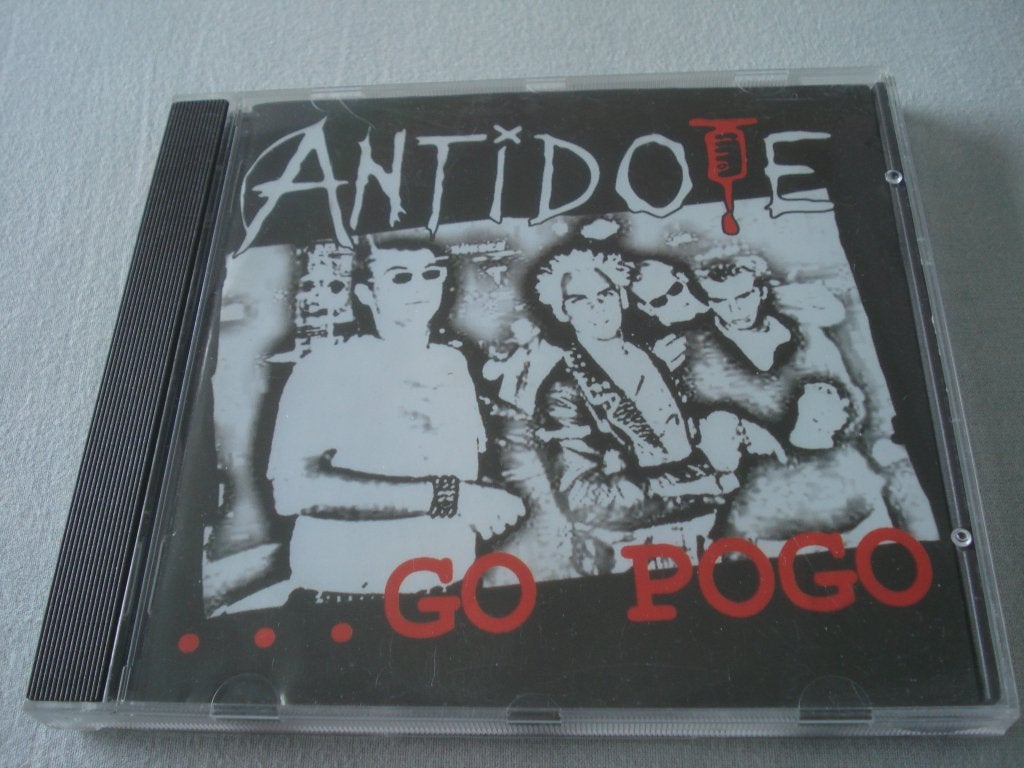 ANTIDOTE - GO POGO punk, Gebruikt, Ophalen of Verzenden, Inclusief boekje, Punk Rock