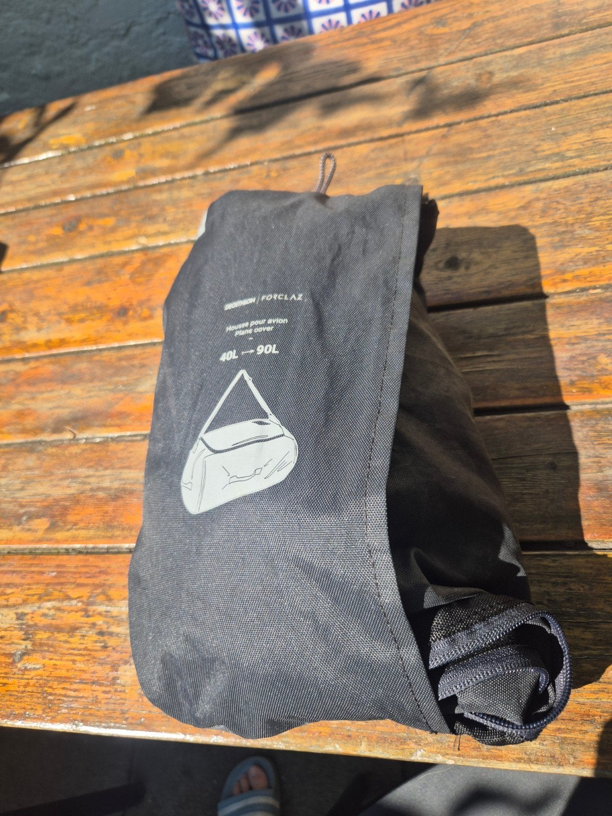 Flightbag transporthoes backpack, Ophalen of Verzenden, Gebruikt