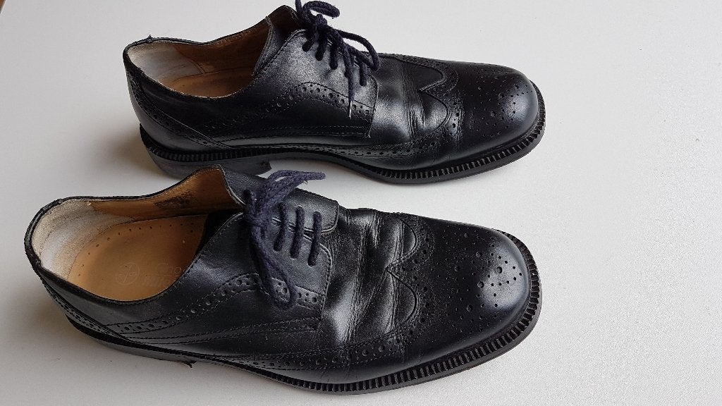 Gino Mileli zwart leren schoenen 43, Ophalen of Verzenden, Nieuw, Zwart
