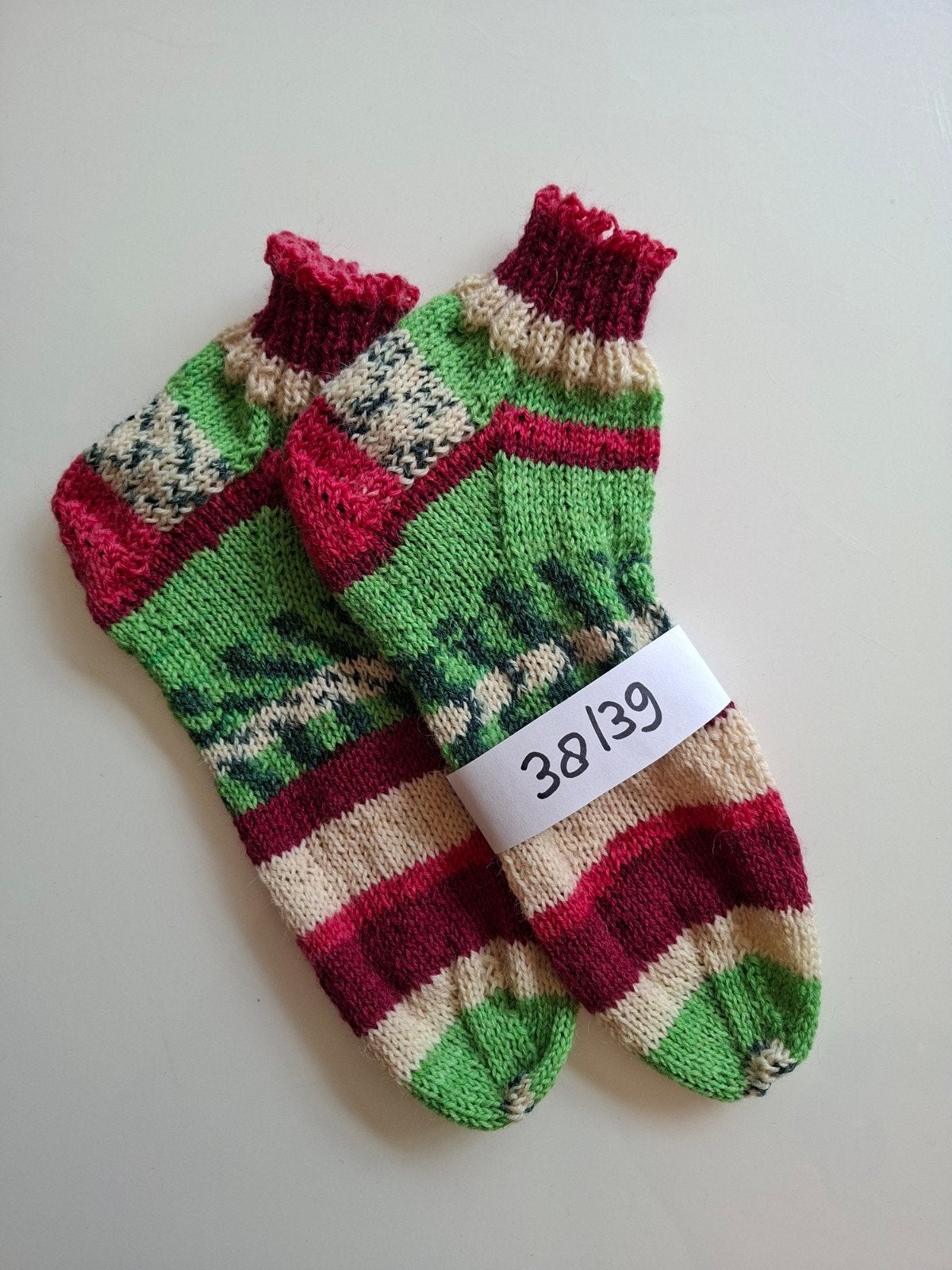 Handgebreide sneaker sokjes, maat 38/39, Kleding | Dames, Sokken en Kniesokken, Overige kleuren, Nieuw, Ophalen of Verzenden