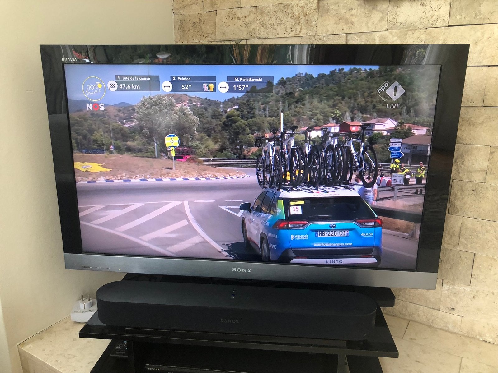 SONY BRAVIA LCD Digital Colour TV (40 inch), Ophalen, Gebruikt, Onbekend