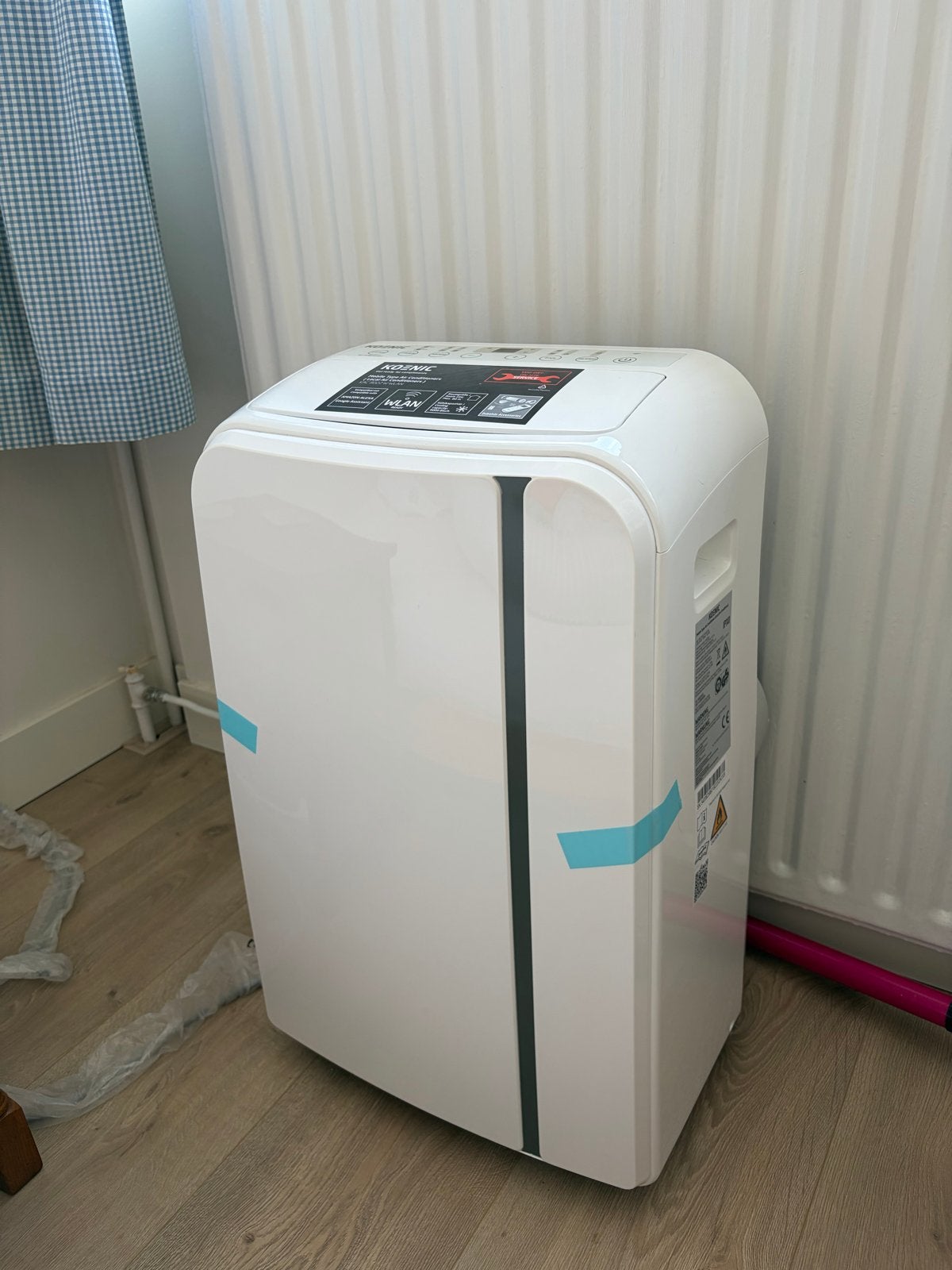 Koenic Mobiele Airco KAC 9022 W WLAN - Nieuwstaat, Ophalen, 3 snelheden of meer, Zo goed als nieuw, Koelen en Ontvochtigen