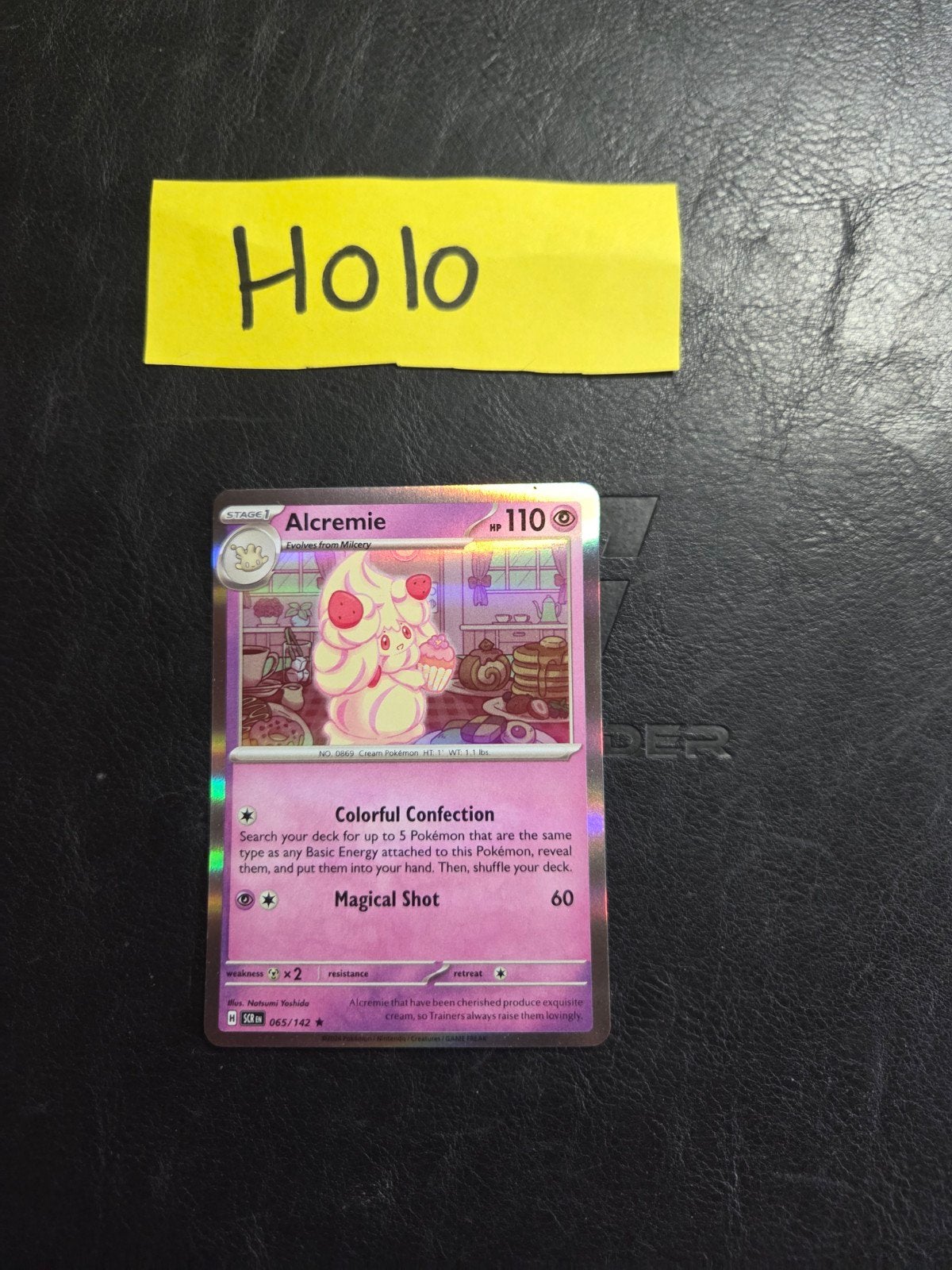 Alcremie 065/142 Stellar crown, Hobby en Vrije tijd, Verzamelkaartspellen | Pokémon, Ophalen of Verzenden, Zo goed als nieuw