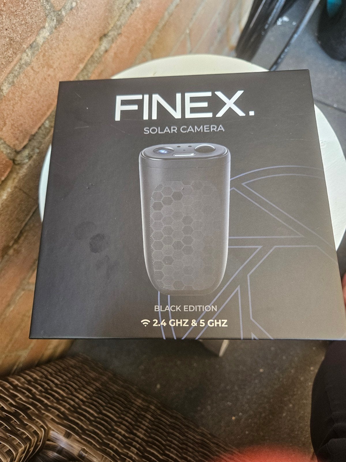 FINEX Solar Camera 2K Ultra HD - Nieuw in doos, Ophalen of Verzenden, Nieuw, Buitencamera