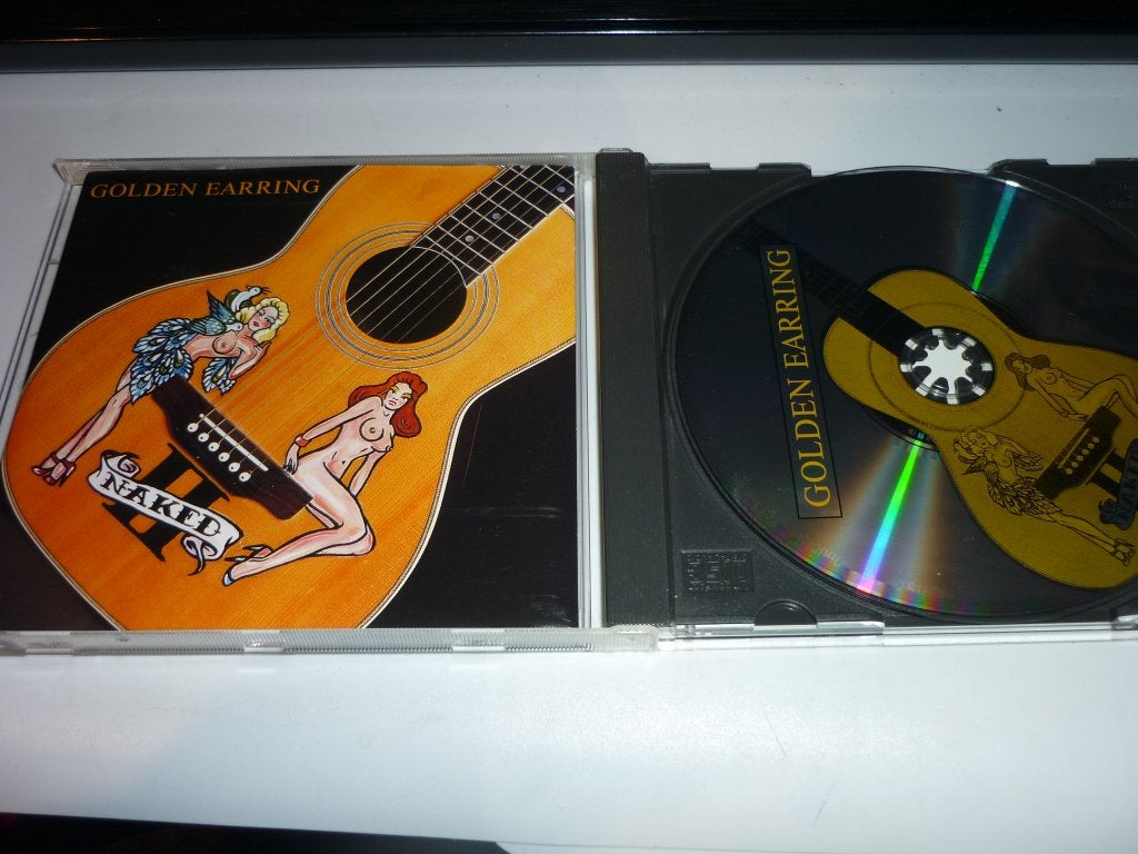 Golden Earring - Naked II CD, Inclusief boekje, Ophalen of Verzenden, Zo goed als nieuw, Classic Rock