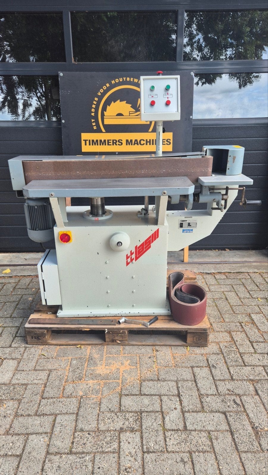 volpato lasm kantenschuurmachine bandschuurmachine  150mm, Ophalen of Verzenden, 1200 watt of meer, Bandschuurmachine