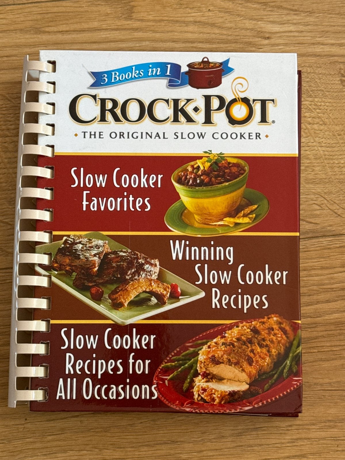 Crock-Pot Kookboek: 3 Boeken in 1 - Slow Cooker Recepten, Ophalen of Verzenden, Zo goed als nieuw, Overige gebieden, Voorgerechten en Soepen