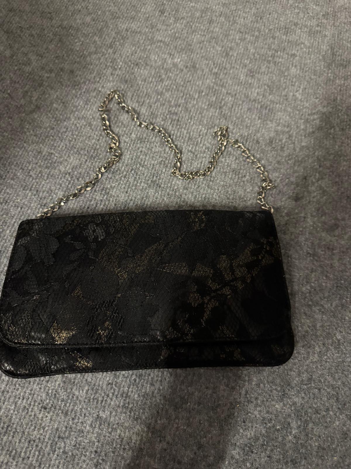 Clutch in nette staat, Ophalen of Verzenden, Zo goed als nieuw, Zwart, Avondtasje