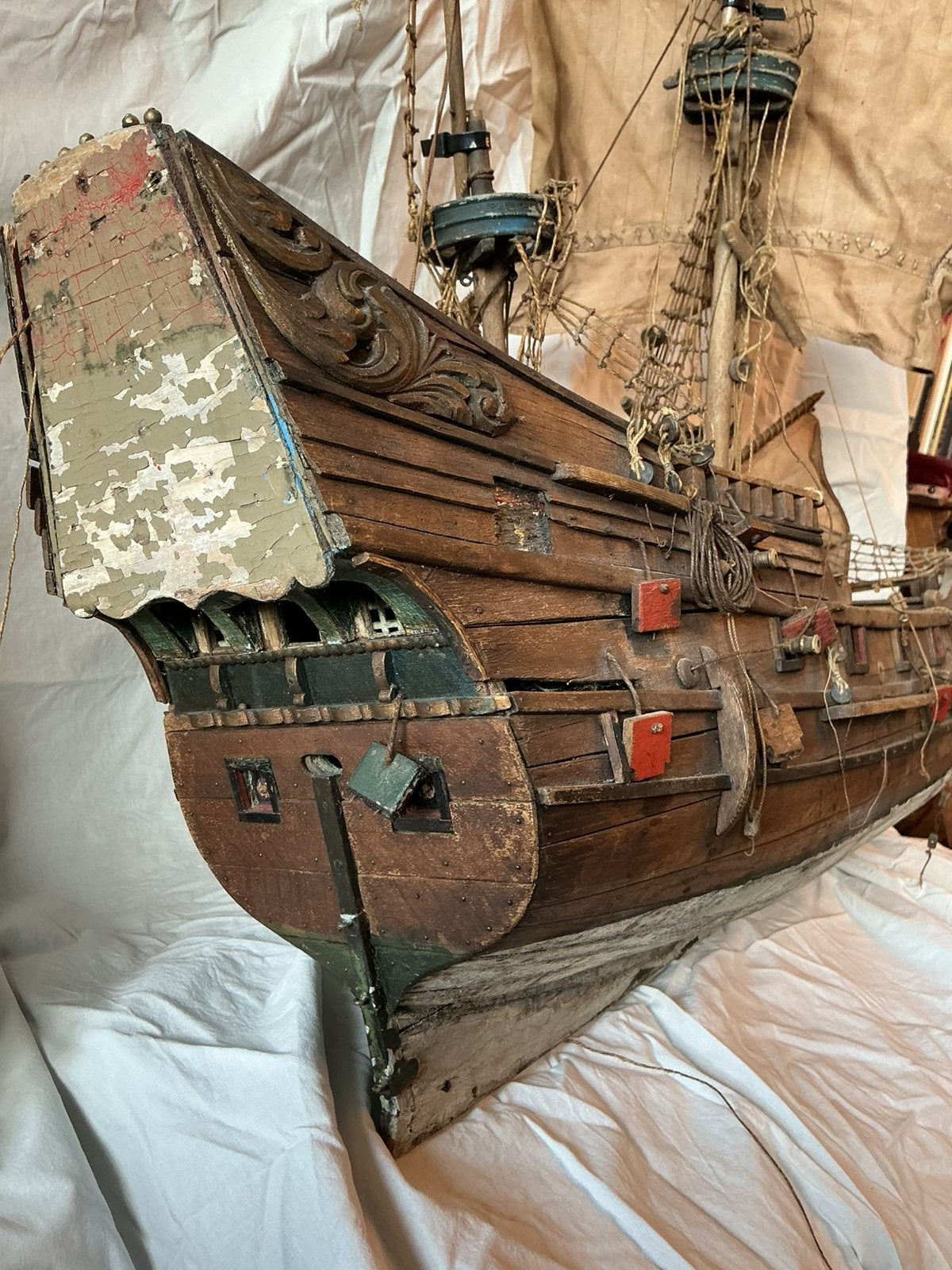 Scheepsmodel Galjoen, Hobby en Vrije tijd, Ophalen, Gebruikt, Overige merken