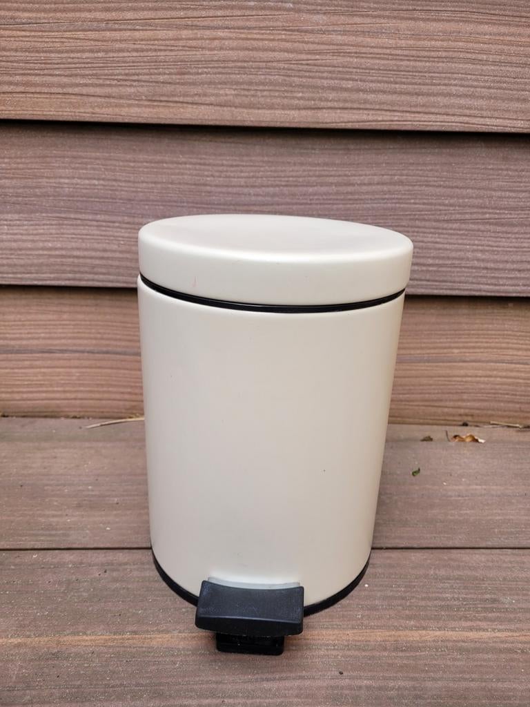 Brabantia pedaalemmer 5 liter - Gebruikt, Ophalen, Gebruikt, Met pedaal, Minder dan 10 liter