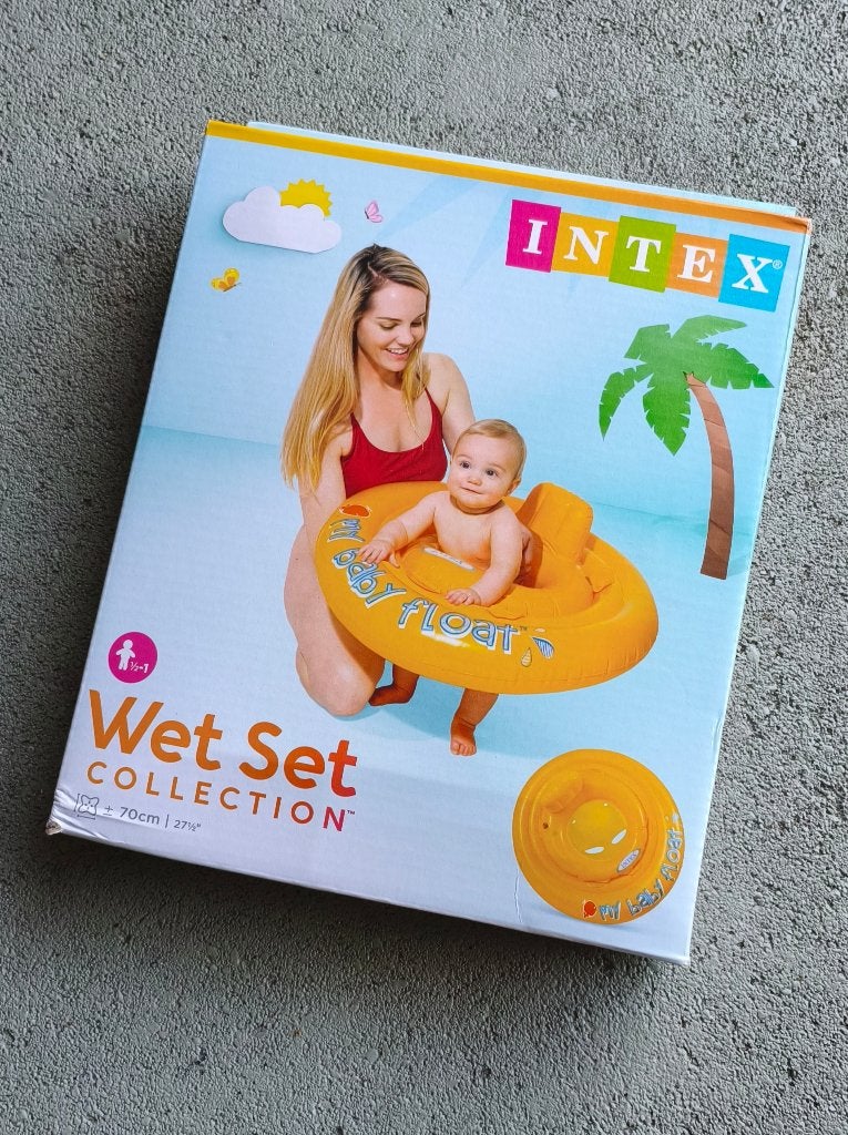 Intex My Baby Float - Zwemzitje voor baby's, Ophalen, Nieuw, Jongetje of Meisje, Zwem-accessoire