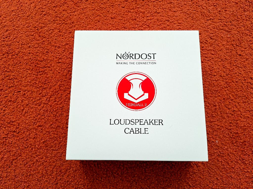 Nordost Heimdall 2 luidsprekerkabel, Ophalen of Verzenden, Zo goed als nieuw, 2 tot 5 meter, Luidsprekerkabel