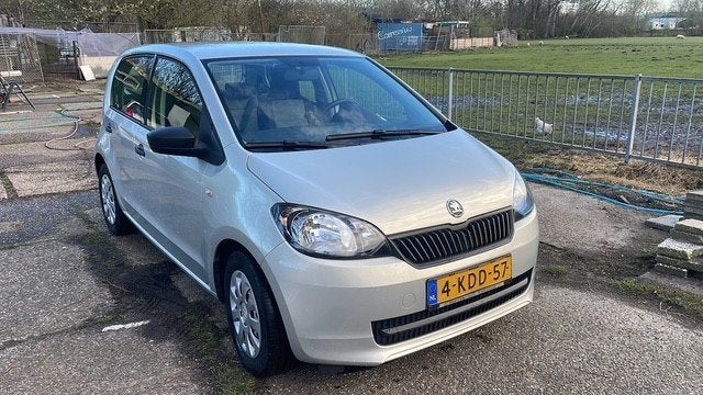 Skoda Citigo 1.0 benzine 44KW 2013 Grijs, Voorwielaandrijving, 840 kg, 4 stoelen, Origineel Nederlands