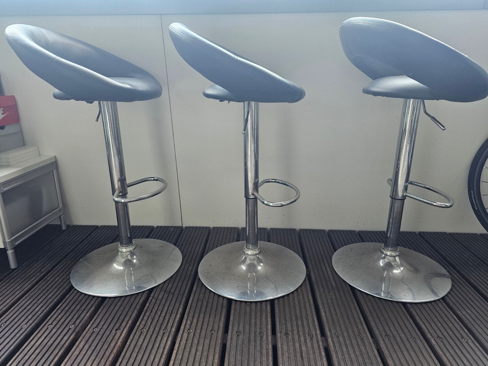 3x barkrukken, Ophalen, 60 tot 90 cm