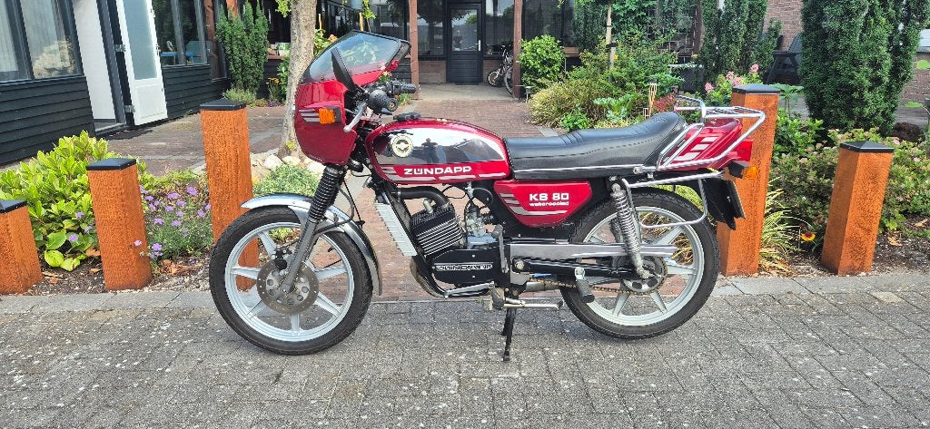 Zundapp KS80 watergekoeld met 100cc  6-poorts membraam cil., Ophalen, Gebruikt, Overige modellen, 5 versnellingen