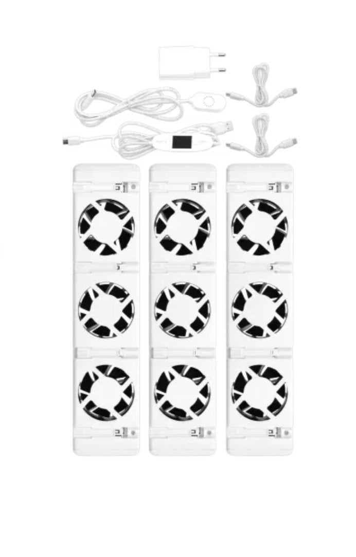 Livn Radiatorventilator Trio Set, Ophalen of Verzenden