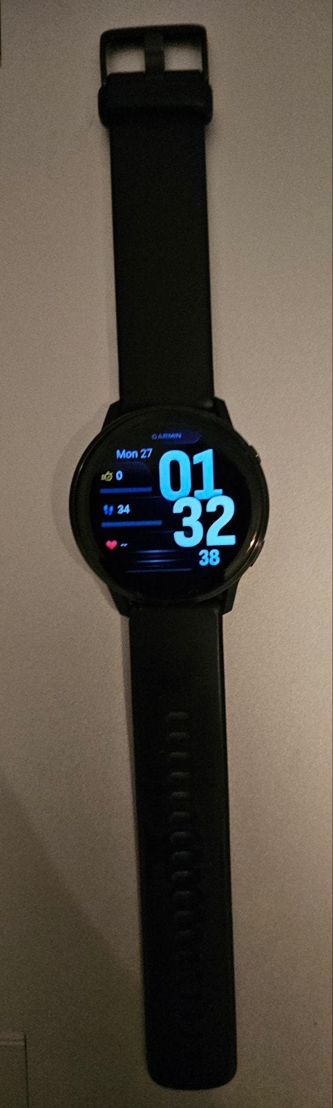 Garmin Venu 4 45mm, Zwart, Garmin, Ophalen of Verzenden, Zo goed als nieuw