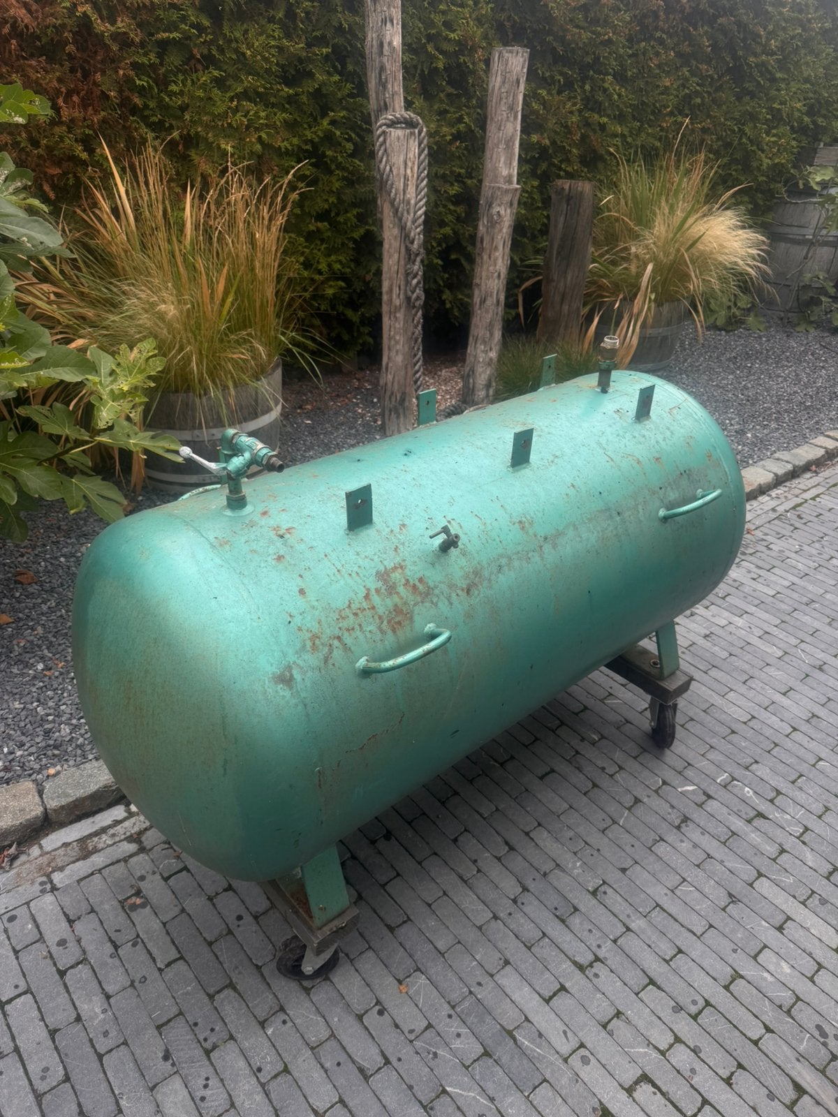 Luchtvat 500 liter, 100 liter of meer, Ophalen, Zo goed als nieuw