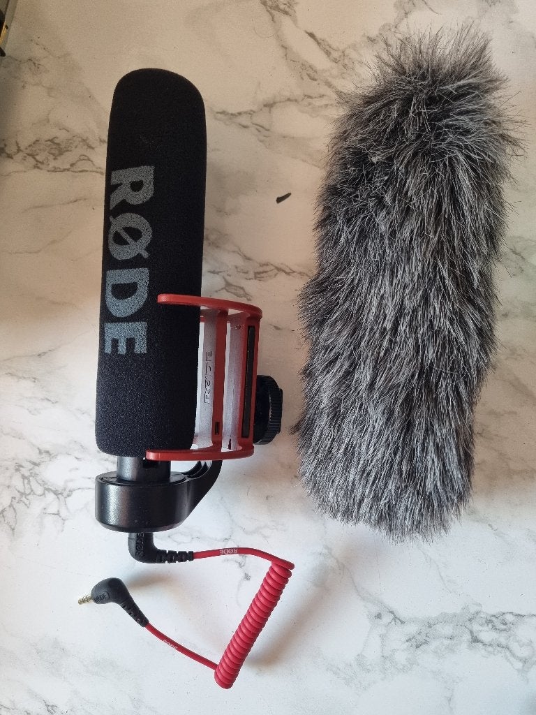 Rode VideoMic GO +, Overige typen, Ophalen of Verzenden, Zo goed als nieuw, Overige Merken