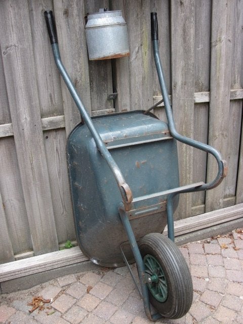 Fort Kruiwagen - Stalen Bak, Tuin en Terras, Kruiwagens, Ophalen, Handmatig, FORT, Gebruikt