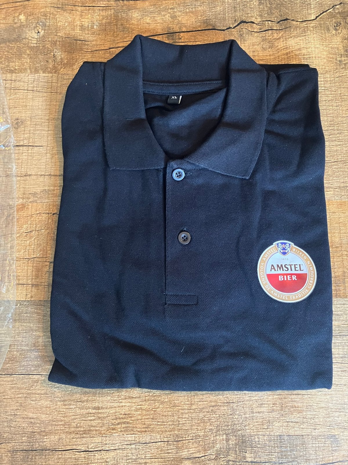 Amstel Bier Polo Shirt - Maat XL nieuw, Ophalen, Nieuw, Maat 56/58 (XL), Blauw