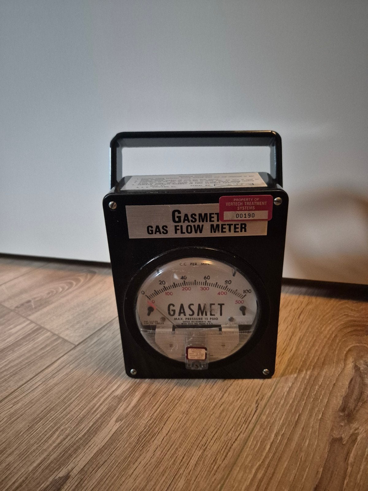 Vintage Dwyer Gasmet Gasstroommeter - Zeldzaam, Ophalen of Verzenden