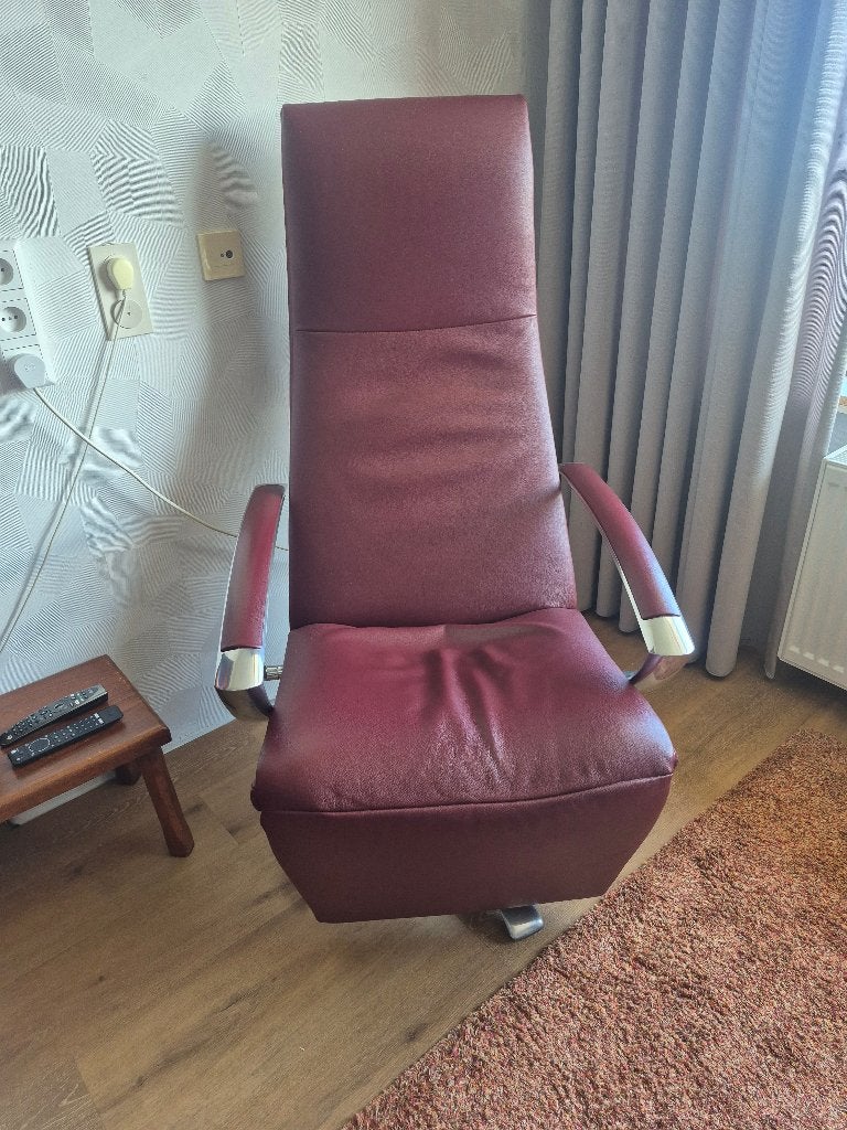 Jori stoel, Huis en Inrichting, Fauteuils, Ophalen, Gebruikt, 50 tot 75 cm, Leer