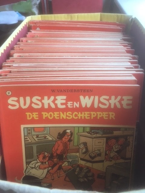 suske en wiske verzameling, Meerdere stripboeken, Verzenden, Gelezen