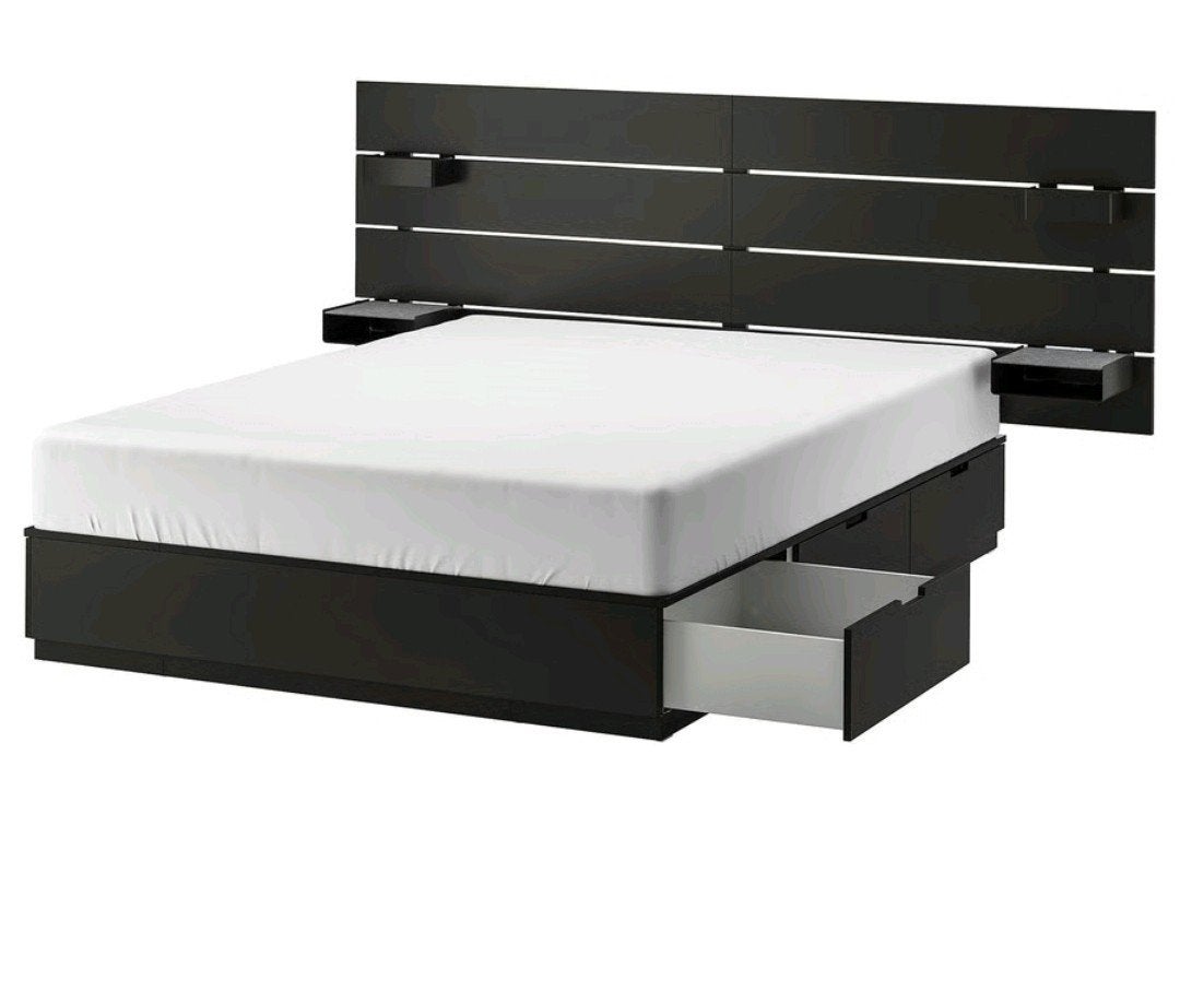 ikea NORDLI slaapkamer, Ophalen of Verzenden, Tweepersoons, Hout, 160 cm