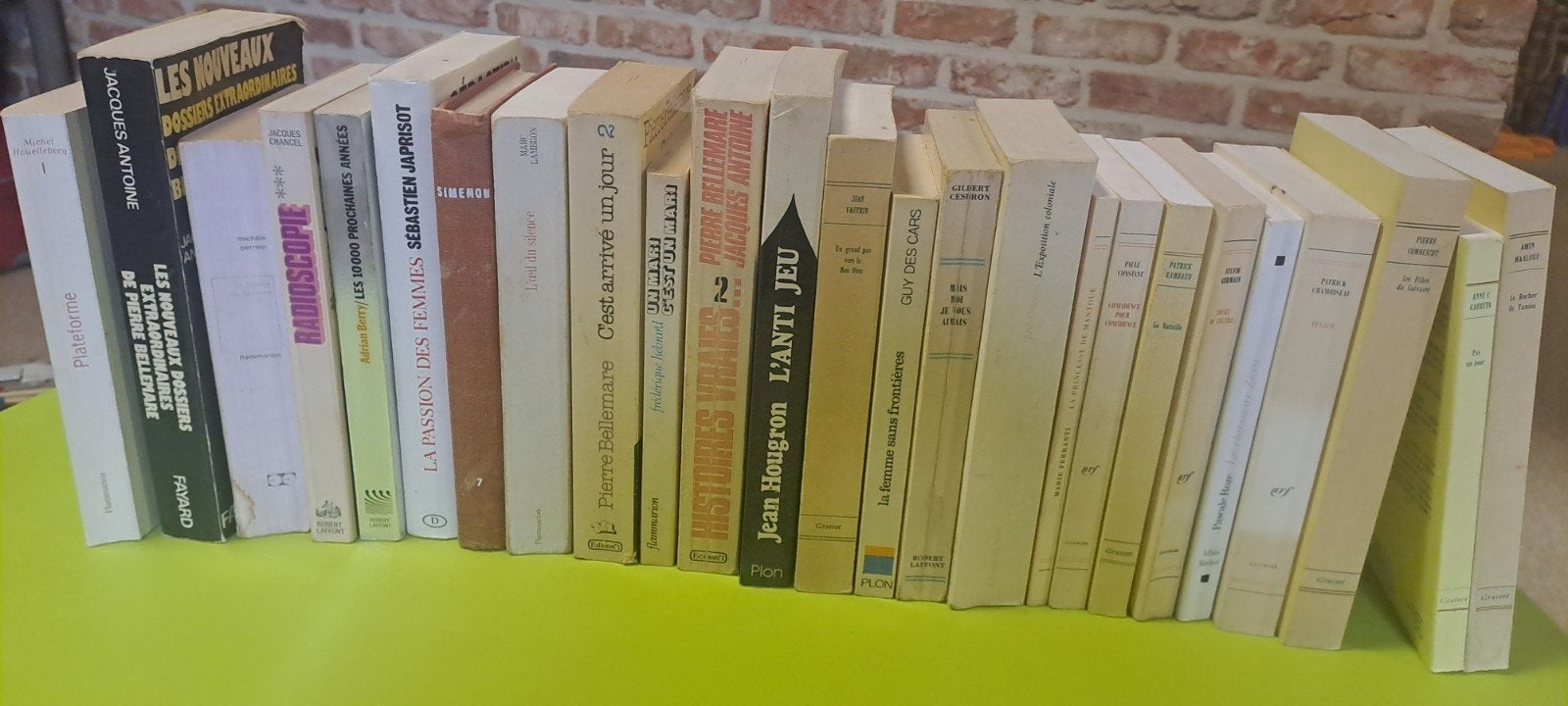 LOT VAN 25 FRANSTALIGE ROMANS – Bekende auteurs, Boeken, Ophalen of Verzenden, Gelezen, Europa overig