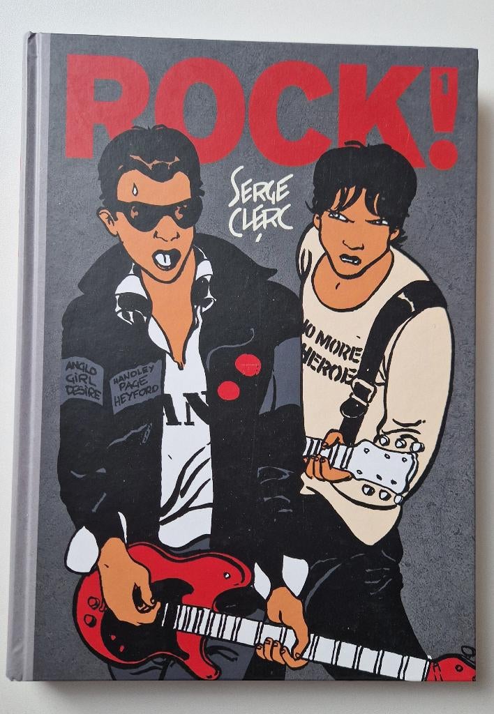 Rock - Serge Clerc integraal 1 Sherpa luxe hardcover 192 blz, Boeken, Stripboeken, Eén stripboek, Ophalen of Verzenden, Zo goed als nieuw
