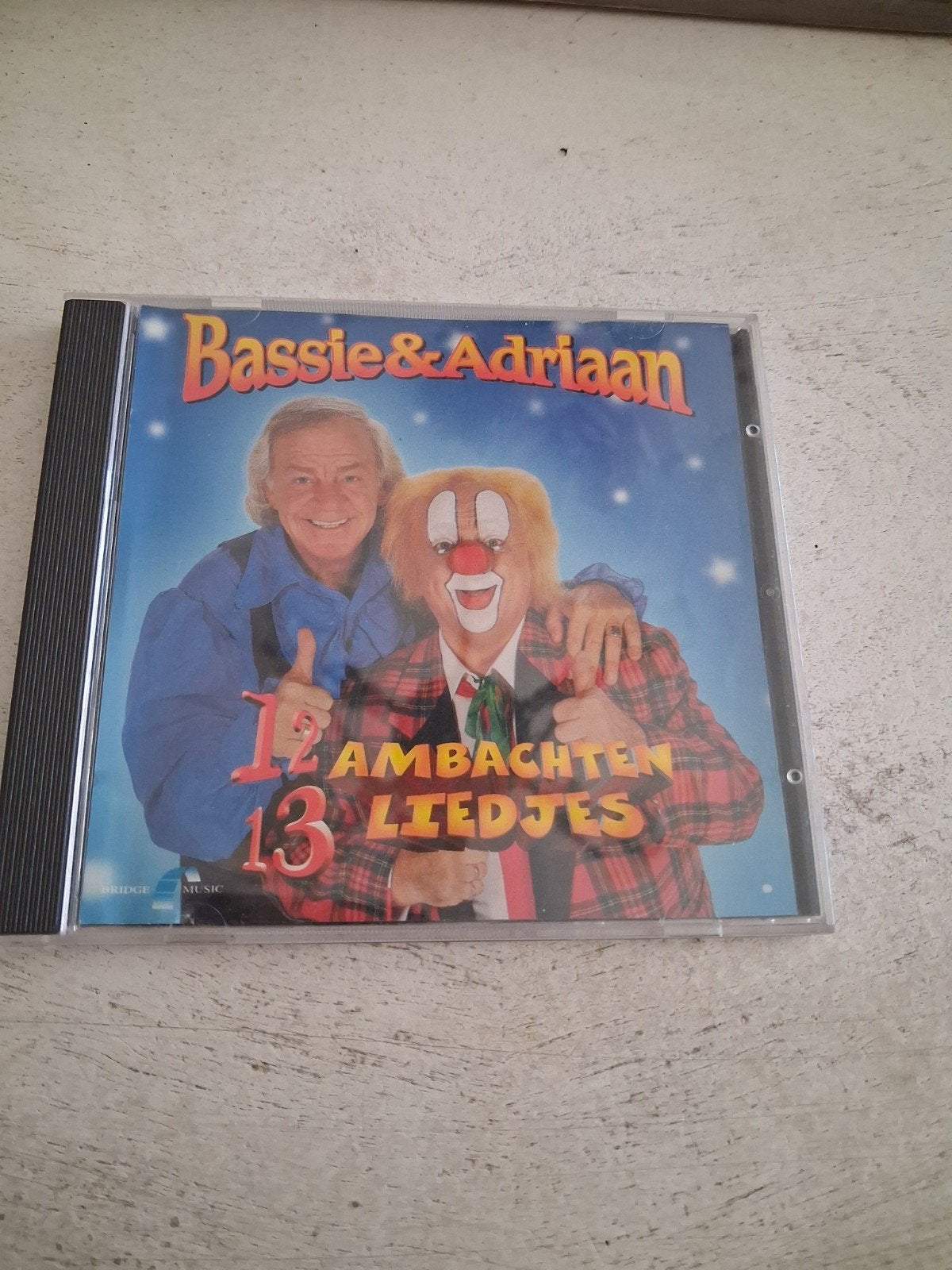 cd van Bassie &adriaan 12 Ambachten 13 Liedjes, Cd's en Dvd's, Cd's | Kinderen en Jeugd, Ophalen, Gebruikt